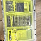Ryobi 101PC Steel Drilling & Driving Bit Set W/ Case Black/yellow New. Price: $17.39.
