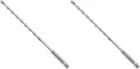 2 Pack 3/16 In. Hex Shank Hammer Drill Masonry Bit New. Price: $30.74.