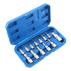 13-PIECE Metric Hex Bit Socket Set 1/4 3/8 1/2 Drive Crv Steel 2MM-14MM New. Price: $25.29.