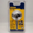 Irwin Marples 2-1/8 Forstner Bit 3/8 Shank Silver Wood Drill Press New. Price: $19.99.