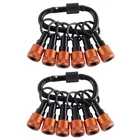 Facaincxs Upgraded Orange 12PCS Bit Holders Keychain, 1/4 Inch Hex Shank ... New. Price: $21.18.
