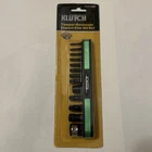 Klutch 114882, 13PC Impact Grade Tamper Resistant Torx Star Bit Set W/holder New. Price: $17.95.