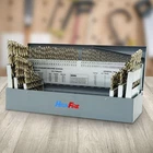 115 Pcs All M35 Hss Cobalt Drill Set, Twist Jobber 135-DE... New. Price: $239.93.
