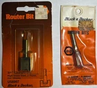 Vintage Black & Decker Router Bit Lot Nos 76-350 U58997 U58990 Used. Price: $59.99.