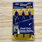 Irwin Speedbor Max Wood Drill Bit Set 3041003, Piece, 5/8", 3/4" & 1" New. Price: $9.00.