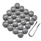Xukey 24PCS Wheel Center Caps For Audi Hub Lug 20MM 25MM, Grey New. Price: $14.99.