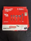 Milwaukee Switchblade Selfeed Bit Kit 5PC Plumber 49-22-5100 New. Price: $179.99.