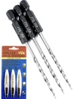 3 Pc #4 (7/64") Tapered Countersink Drill Bit Set All Same Size B... New. Price: $27.03.