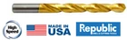 High Speed Steel Tin Coated Jobber Drill Usa (2PC.) Item Number 300T 73 New. Price: $7.34.