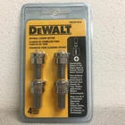 Dewalt DW2014C4 Phillips Drywall Screw Setter S2 Tool Steel Pc New. Price: $8.21.