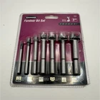 Warrior 7PC Forstner Set Steel Drill Bits, Silver Model 62361 New. Price: $19.00.