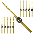 Twist Mini Micro Drill Bits Set, 0.6MM-2.2MM, Size Marked,titanium Coated M35 Hi New. Price: $23.98.