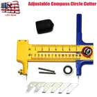 Adjustable Compass Circle Cutter Dia 10MM-150MM Rubber Paper Leather Tool New. Price: $9.34.