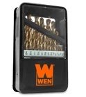Wen DB291A 29-PIECE Gold Oxide Hss Drill Bit Set With Carrying Case New. Price: $26.64.