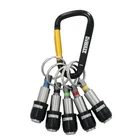 Dewalt Keyring Holder Set 1/4 Inch Hex Bits, Durable Metal New. Price: $36.16.