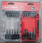 Craftsman CMAF1224 24-PIECE Screwdriver Set New!. Price: $19.99.