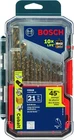 Drill Bit Set 21 Piece Cobalt M42 Metal For Stainless Steel Cast Iron Bosch-usa New. Price: $103.50.
