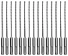 5/32"X6" Sds Plus Rotary Hammer Drill Bit Carbide Tip For Concrete MASONRY-15PCS New. Price: $38.99.