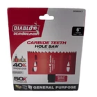 Diablo In. Carbide-tipped Hole Saw With 2-3/8 Cutting Depth DHS6000CT Open. Price: $61.99.