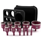 Queforet Diamond Drill Bits Set 11PCS - 6/8/10/20/25/28/32/35/45/50/65MM Dry New. Price: $107.54.