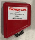 Snap-on EXD10 Drill Extractor Set ( Steel Case Only) Used. Price: $24.99.