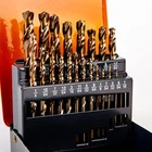 Hss Cobalt Drill Bits Set 21PCS Triangle Shankindustry With Golden Ra New. Price: $62.63.