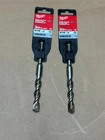 2X Milwaukee 48-20-7481 Sds Plus 2-CUTTER Carbide Tip Concrete Drill Bit 9/16X6" New. Price: $24.99.