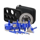 Shdiatool Diamond Drill Bits Kit - Core Hole Saw Sets,mould Guide Open. Price: $125.00.