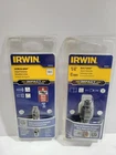 Irwin Impact Extractor Drill Attachments Set 2PC Steel Screw Bolt Grip Black New. Price: $19.99.