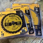 3 Lot Dewalt 12" 10 1/4 80 & 24 Teeth Carbide Miter Chop Saw Blades New. Price: $65.00.