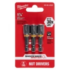 Milwaukee 49-66-4523 5/16" X 1-7/8" Shockwave Magnetic Nut Driver 3-PACK New. Price: $16.75.