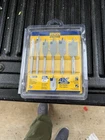 Irwin 88886 Spade Bit Set 6-PIECE 3/8" To 1" Speedbor Wood 1/4 Quick New. Price: $13.45.
