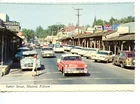 Busy Sutter Street Scene-old Cars-stores-folsom-california-modern Postcard Unspecified. Price: $7.50.