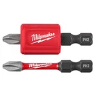 Milwaukee 48-32-4550 Shockwave Impact Duty Magnetic Attachment PH2 Bit Set 3PC New. Price: $15.96.