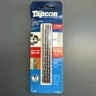 (4-PK) Tapcon Concrete Bit 5/32" X 4-1/2" #11249 Brand New Sealed. Price: $9.20.