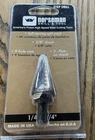 Norseman 45431 Step Drill 1/4" 3/4" 9 3/8" Shank Split Point B78-AG New. Price: $45.99.