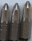 10 - Screwdriver Bit, Zephyr #1 Phillips Acr 1/4" 1" D1221XXRI Bite Into Open. Price: $11.99.