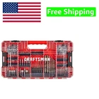 Craftsman 140 Pc Impact Driver Bit Set, Steel, Black Oxide Coated Dril... New. Price: $38.99.
