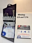 Bad Dog Intro 5 Piece Multipurpose Hs Drill Bit Set. Carbide, Titanium, Cobal... Open. Price: $95.00.