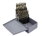 KFD15J-SET Piece Heavy Duty High Speed Steel Drill Bit With Black And New. Price: $71.37.