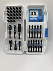 Hart 40-PIECE Impact Driver Bit Set 1/4" Hex Magnetic Holder Socket Adapter Nut Used. Price: $28.00.