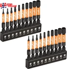 Impact Head Allen Wrench Drill Bit Set 20PCS (metric&sae), 1/4 Hex-shank S2 New. Price: $17.53.