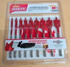 Diablo Pc Speedemon Spade Bit Set (9-PIECE) DSP2930-S9 New. Price: $16.99.