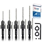 Dkibbith 12-PIECE Countersink Drill Set With 5 Spare Bits, Limit Rings, New. Price: $25.90.