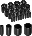 Uxcell 40PCS Round Rubber End Caps 1/8" 1/4" 3/8" 1/2" Black Vinyl Cover Screw T New. Price: $10.68.