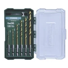 Masterforce Pc Impact Rugged Titanium Drill Bit Set Hex Shank 1/16"-1/4" New. Price: $15.00.
