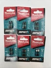 Makita Impactx Insert Bit Set - 6 Sizes New. Price: $6.99.