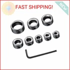 Depth Drill Bit,stop Collar Set Includes 1/8 3/16 1/4 5/16 3/8 7/ New. Price: $9.16.