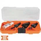 Klein Tools Premium Electrician's Quick Release Step Bit Set, 3 Piece Qrstspro New. Price: $177.57.