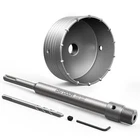 4-5/16" (110MM) Concrete Hole Saw With Sds Plus Shank Adapter, Tungsten Carbi... New. Price: $31.19.